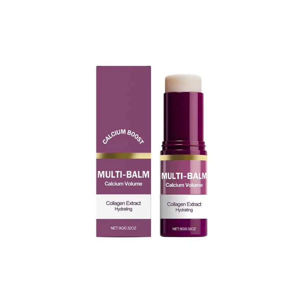 Calcium Volume Multi Balm Stick – Collagen Moisturising Cream for Eyes, Neck & Face