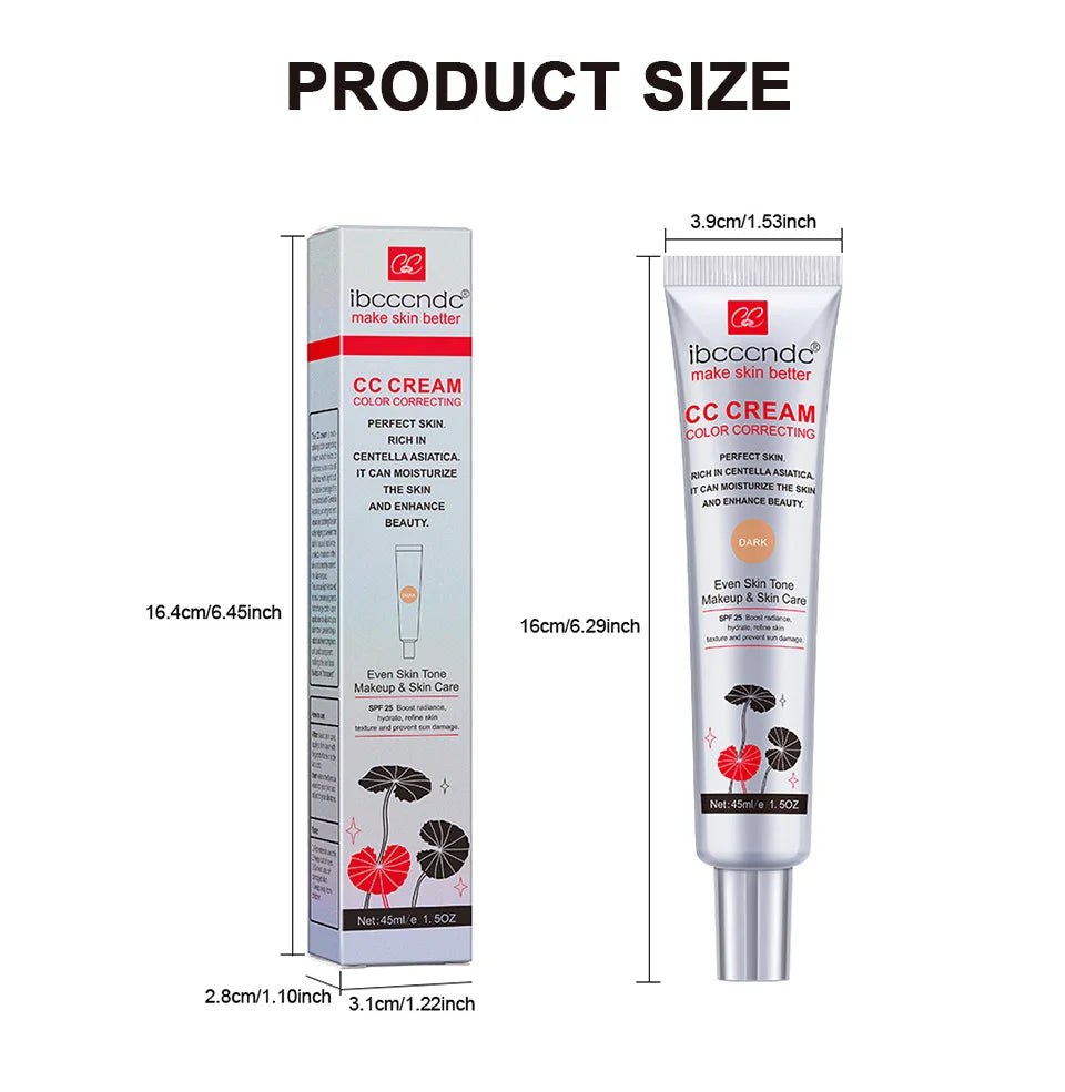 CC Cream Full Coverage Foundation – Colour Correcting & Moisturising
