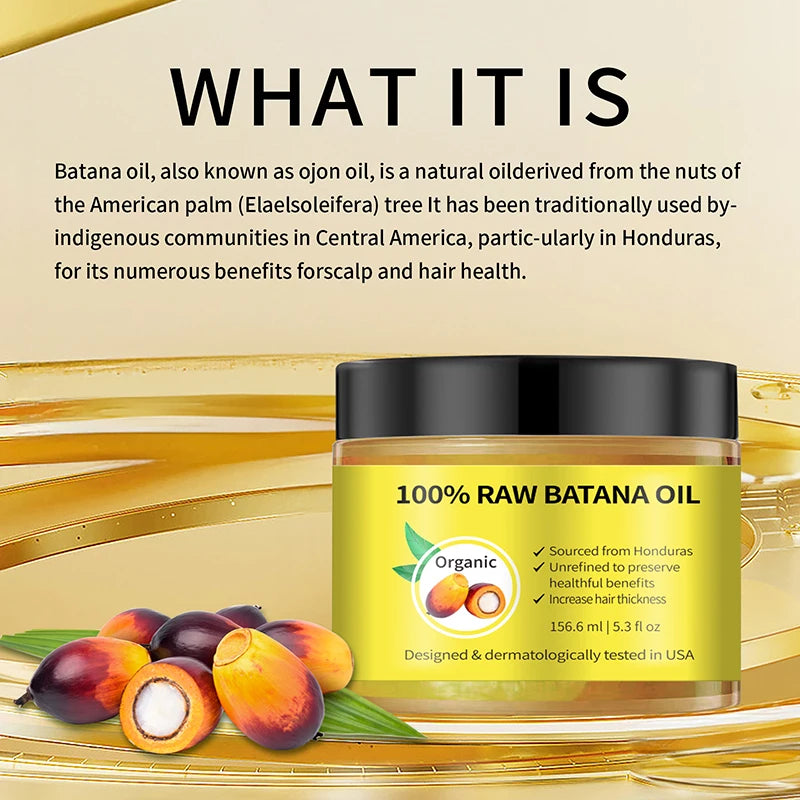Batana Oil Hair &amp; Scalp Treatment – Nourishing Hair Oil for Stronger, Healthier-Looking Hair