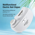 Electric Nail Clipper & Polisher with LED Light — Safe for Adults & Babies