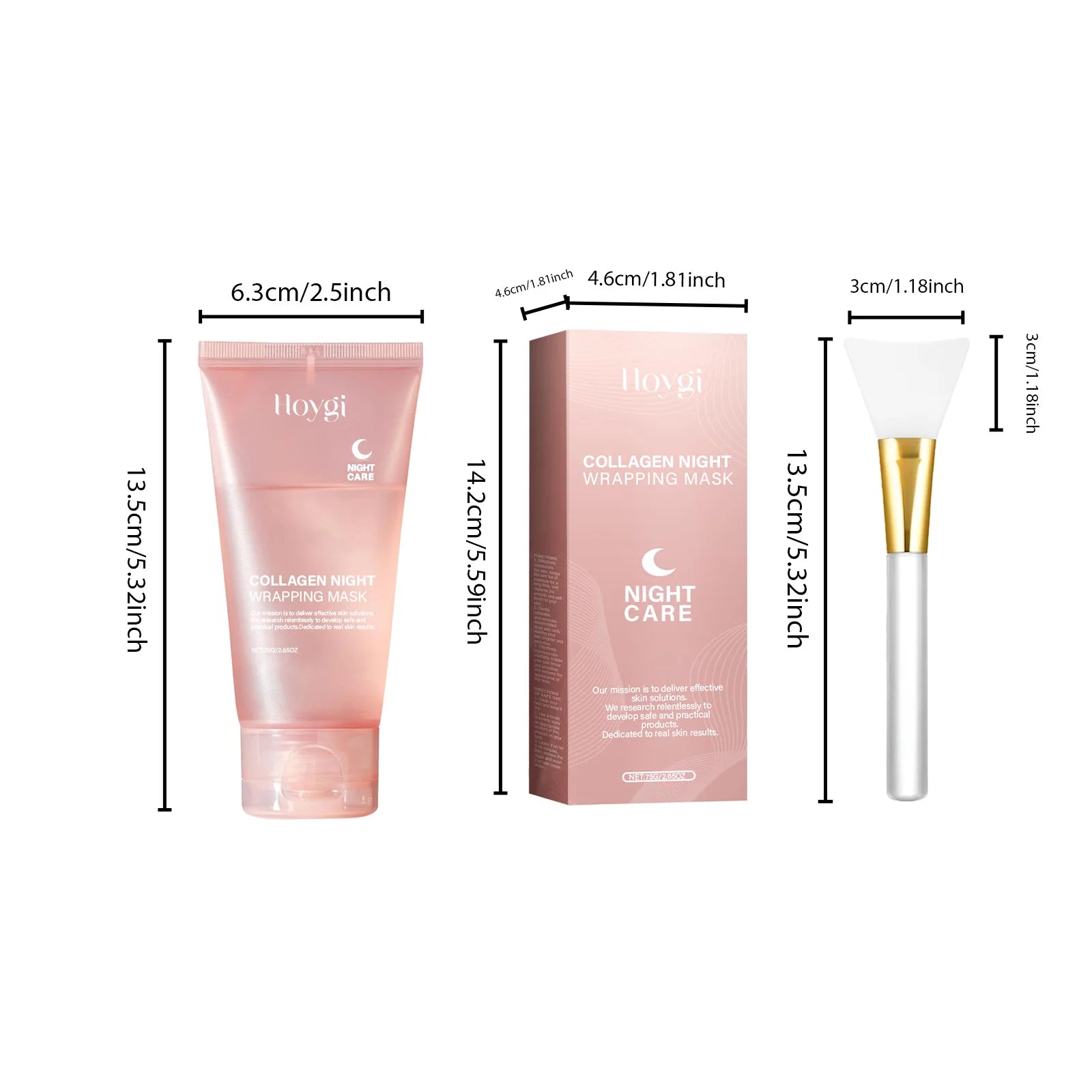 GlowWrap™ Collagen Night Mask – Overnight Hydrating Face Mask for Radiant, Glowing Skin 🌙✨
