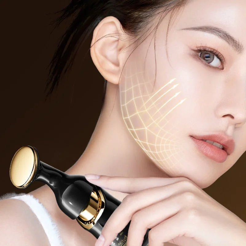 Microcurrent Face & Neck Lifting Massager — Sonic Skin Rejuvenation Device