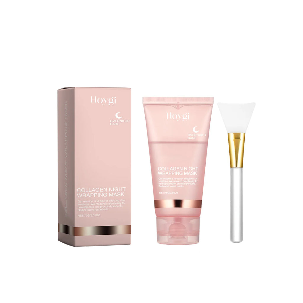 GlowWrap™ Collagen Night Mask – Overnight Hydrating Face Mask for Radiant, Glowing Skin 🌙✨