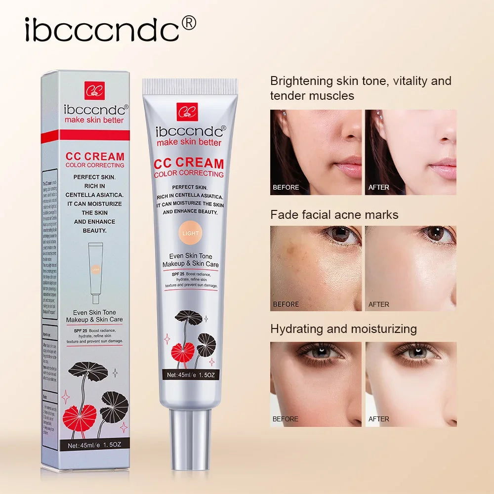 CC Cream Full Coverage Foundation – Colour Correcting & Moisturising