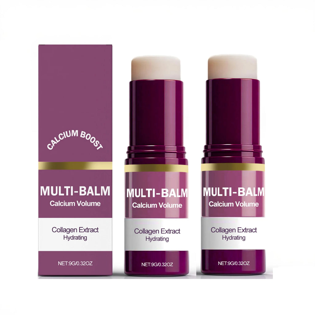 Calcium Volume Multi Balm Stick – Collagen Moisturising Cream for Eyes, Neck & Face